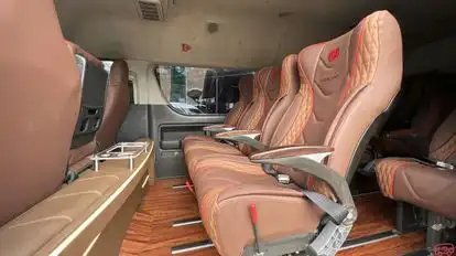 Gracias Shuttle Bus-Seats layout Image