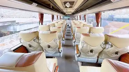 Arya Prima Bus-Seats layout Image