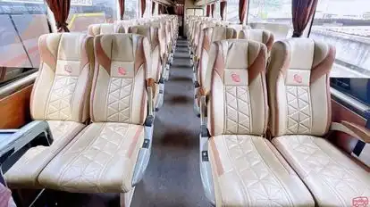 Arya Prima Bus-Seats layout Image