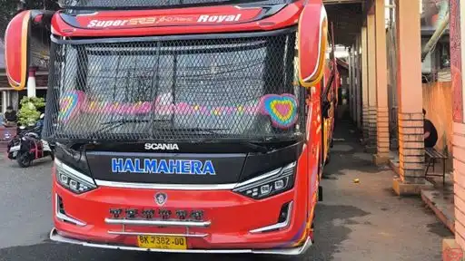 Halmahera Bus-Front Image