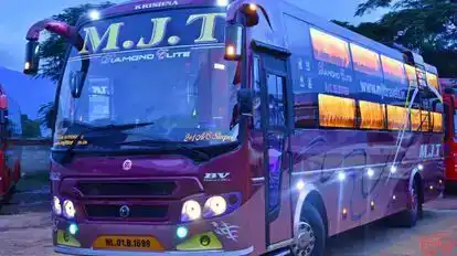 MJT Travels Bus-Front Image