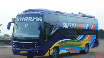 New Sharma Travels Latur Bus-Front Image
