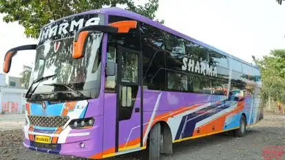 New Sharma Travels Latur Bus-Side Image