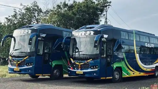 Samrat Travels Pune Bus-Front Image