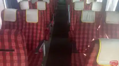 Samrat Travels Pune Bus-Seats layout Image