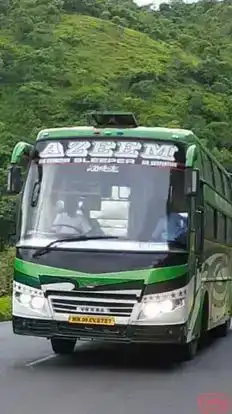 Azeem Travels Bus-Front Image