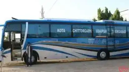 Kamlesh Travel Bus-Front Image