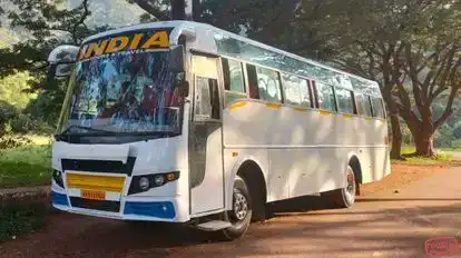 India  tours and travels Bus-Side Image