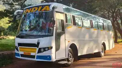 India  tours and travels Bus-Side Image