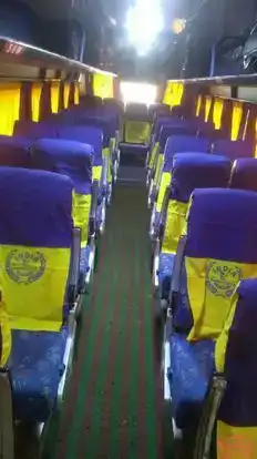 India  tours and travels Bus-Seats layout Image
