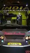 India  tours and travels Bus-Front Image