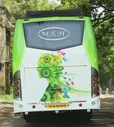 MSH Travels Bus-Front Image