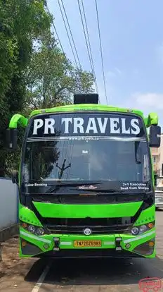 PR  Travels Bus-Front Image
