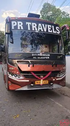 PR  Travels Bus-Front Image