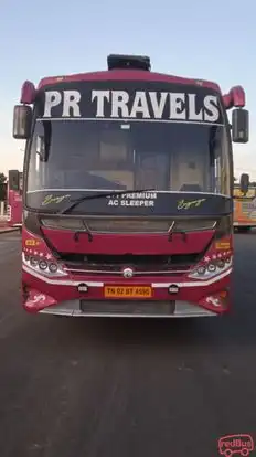 PR  Travels Bus-Front Image