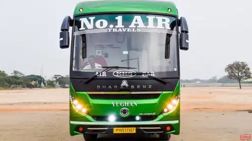 No 1 Air Travels  Bus-Front Image