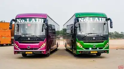 No 1 Air Travels  Bus-Front Image