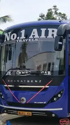 No 1 Air Travels  Bus-Front Image