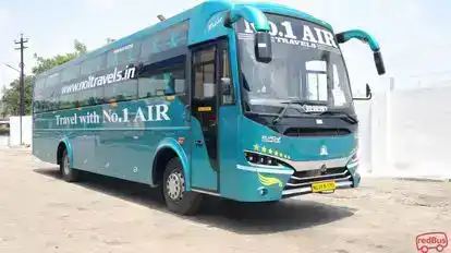 No 1 Air Travels  Bus-Front Image