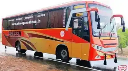Ganesh      Travels Bus-Side Image