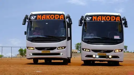 Nakoda   Travels  Bus-Front Image
