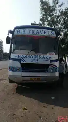 B K Travels  Bus-Front Image