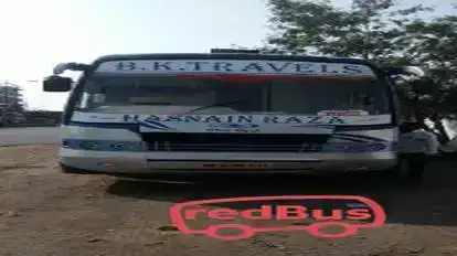 B K Travels  Bus-Front Image