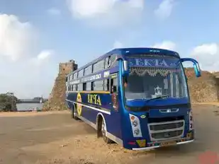 Ekta Tours and Travels Bus-Front Image