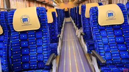 M R Travels Bus-Seats layout Image