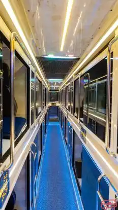 M R Travels Bus-Seats layout Image