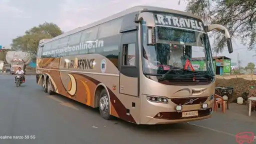 M R Travels Bus-Front Image