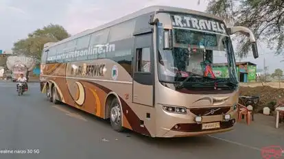 M R Travels Bus-Front Image