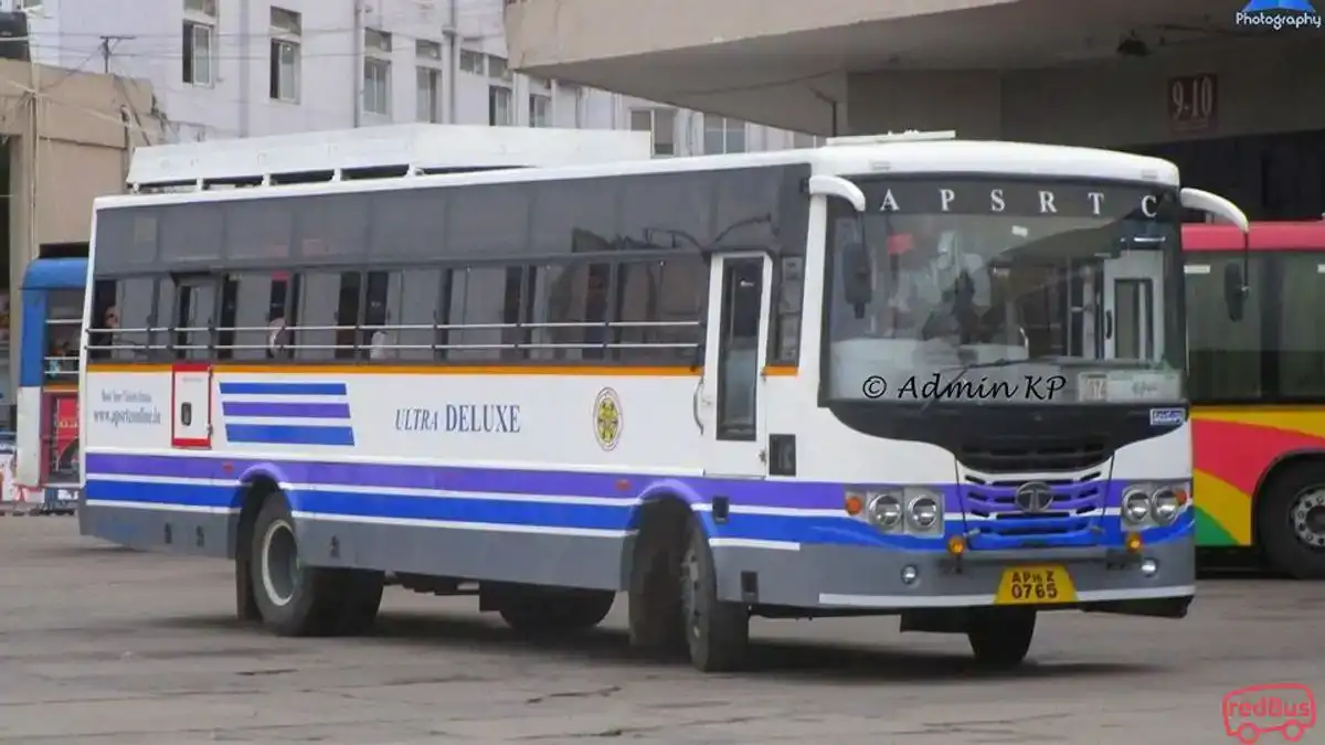 APSRTC Bus-Front Image