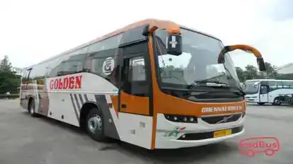 Golden     Travels Bus-Front Image