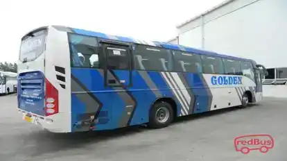 Golden     Travels Bus-Front Image
