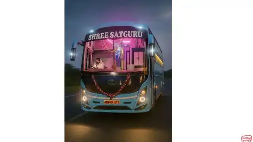 New Gajanan Travels Bus-Front Image