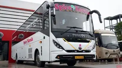 Spice Kerala Holidays Bus-Front Image