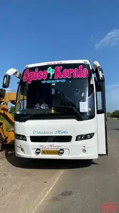 Spice Kerala Holidays Bus-Front Image