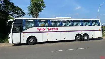 Spice Kerala Holidays Bus-Side Image