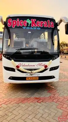 Spice Kerala Holidays Bus-Front Image