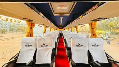 Spice Kerala Holidays Bus-Seats Image