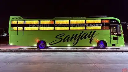 Sanjay Travels Bus-Side Image