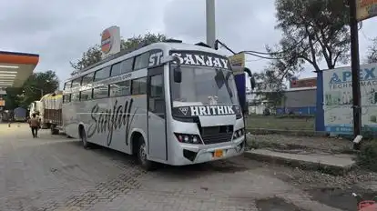 Sanjay Travels Bus-Side Image