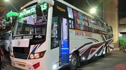 Bhopal  Travels Bus-Side Image