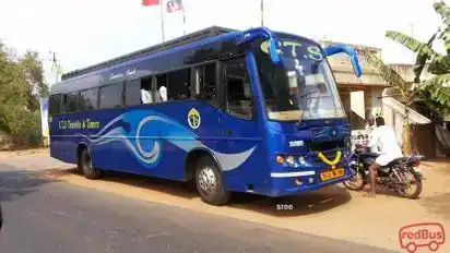 CTS Travels and  Tours Bus-Front Image