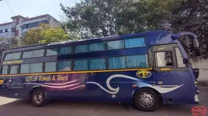 CTS Travels and  Tours Bus-Side Image