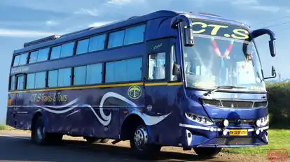 CTS Travels and  Tours Bus-Side Image