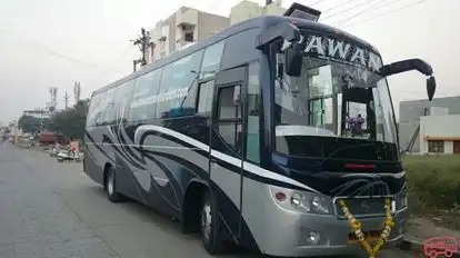 Pawan Travels  Indore Bus-Side Image