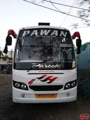 Pawan Travels  Indore Bus-Front Image