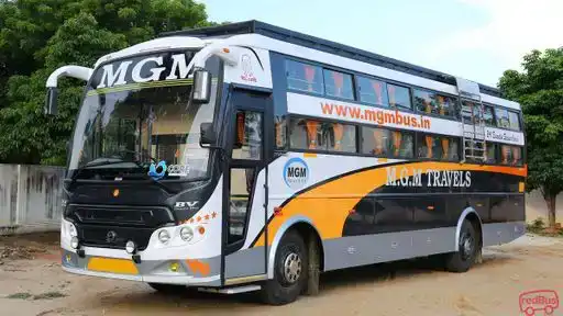 MGM    Travels Bus-Front Image